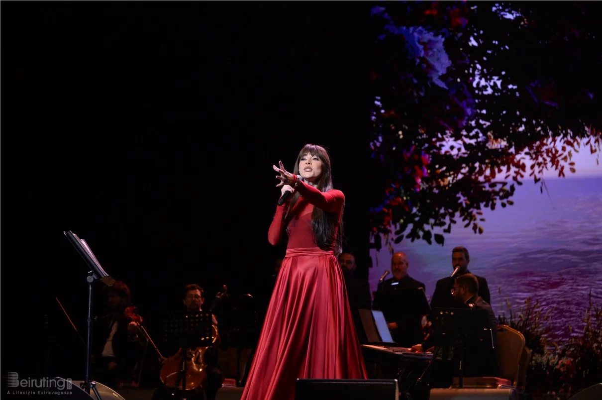 Abeer Nehme at Casino du Liban