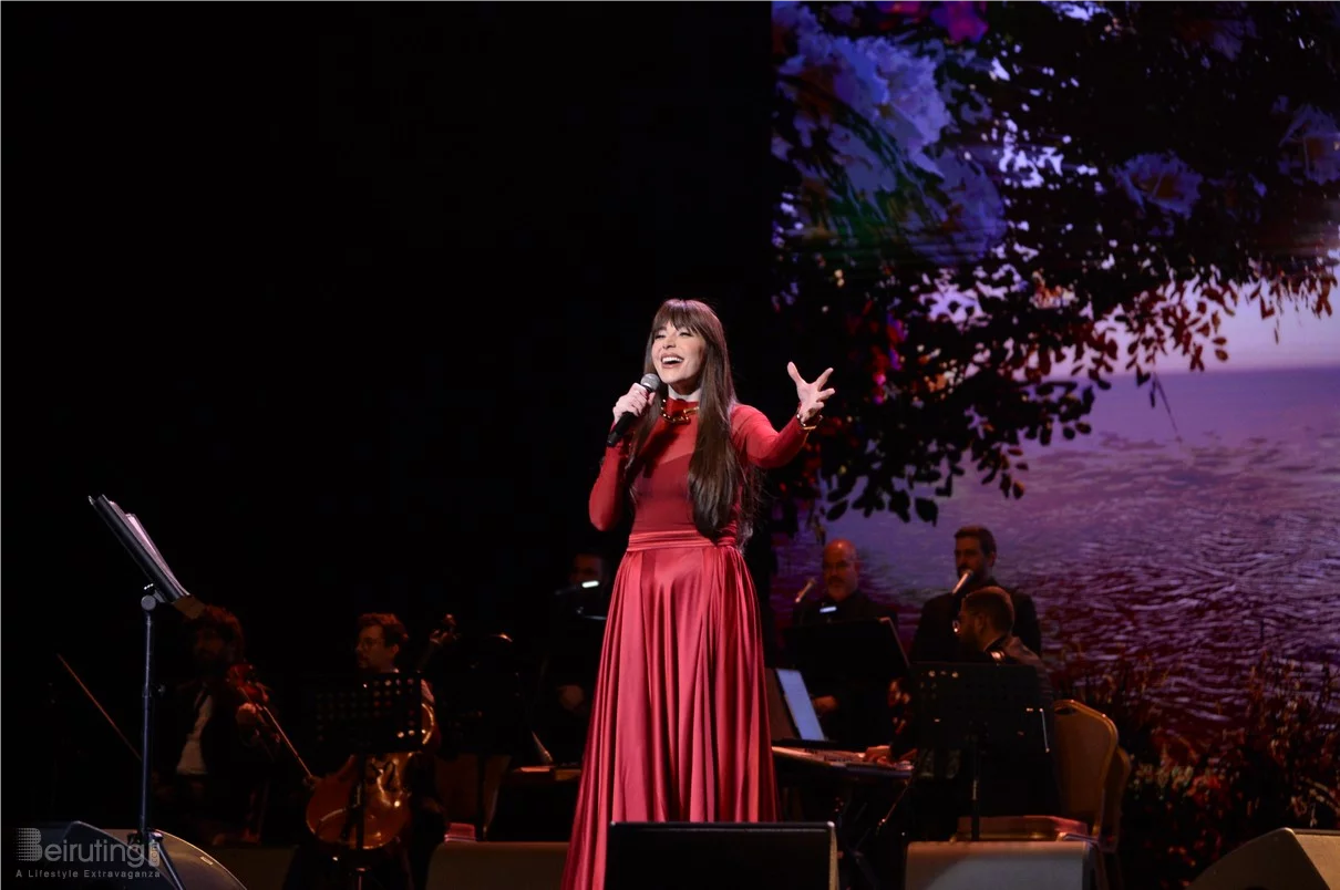 Abeer Nehme at Casino du Liban