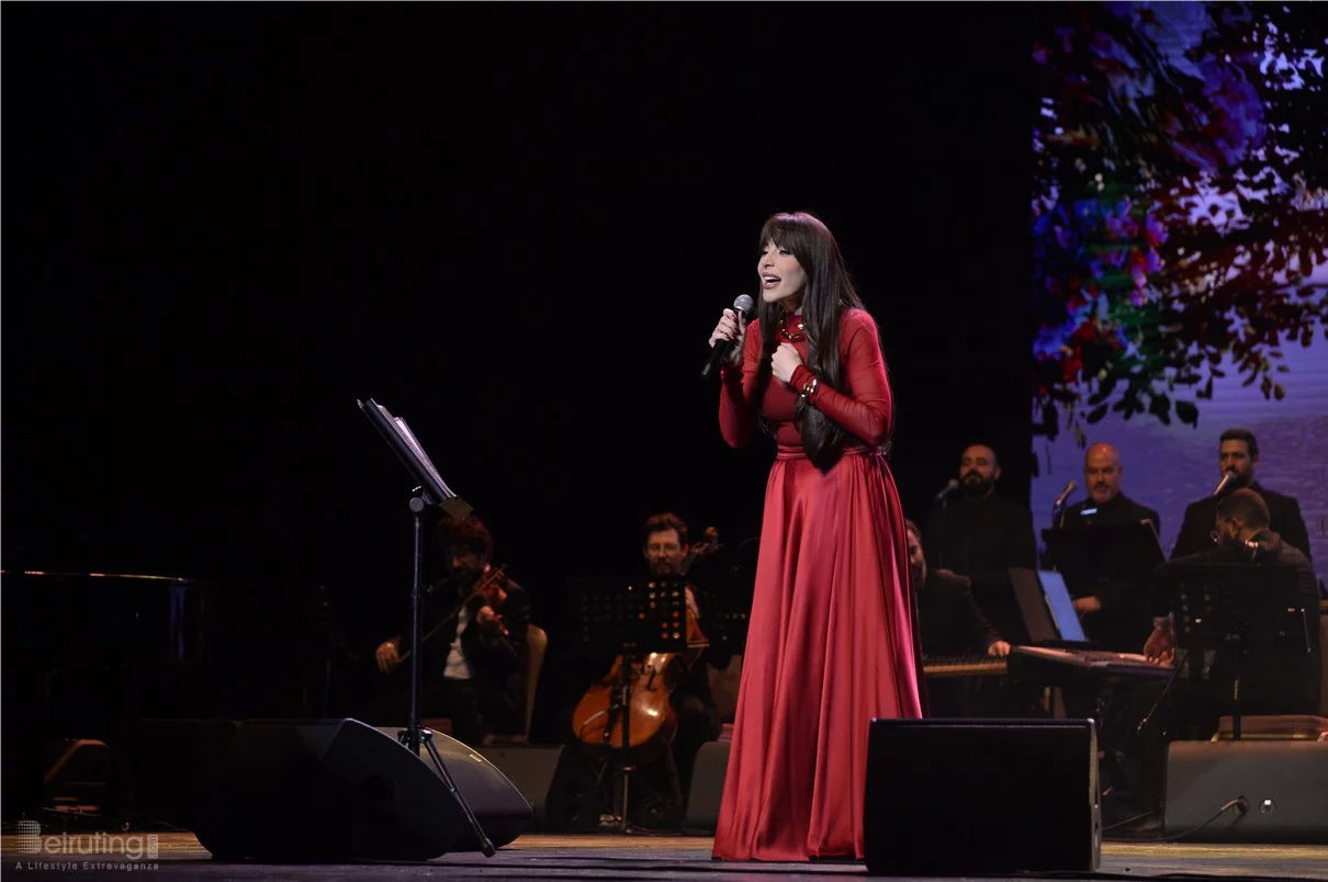 Abeer Nehme at Casino du Liban