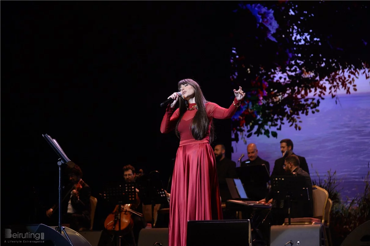 Abeer Nehme at Casino du Liban