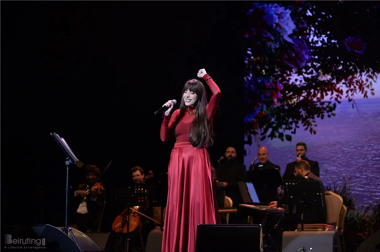 Abeer Nehme at Casino du Liban