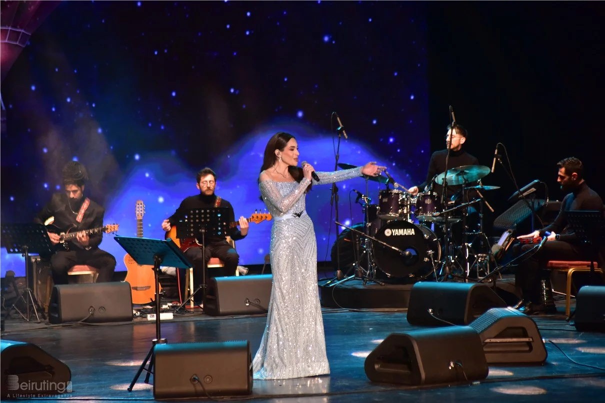 Abeer Nehme at Casino du Liban