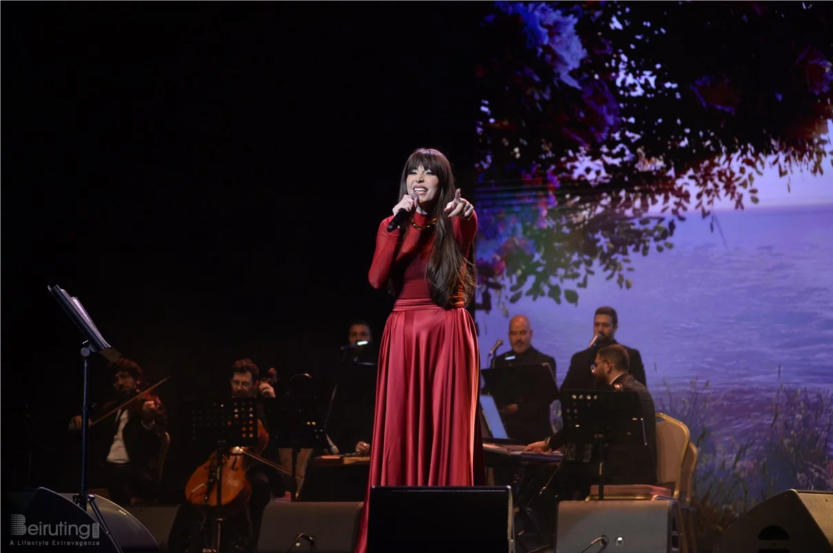 Abeer Nehme at Casino du Liban