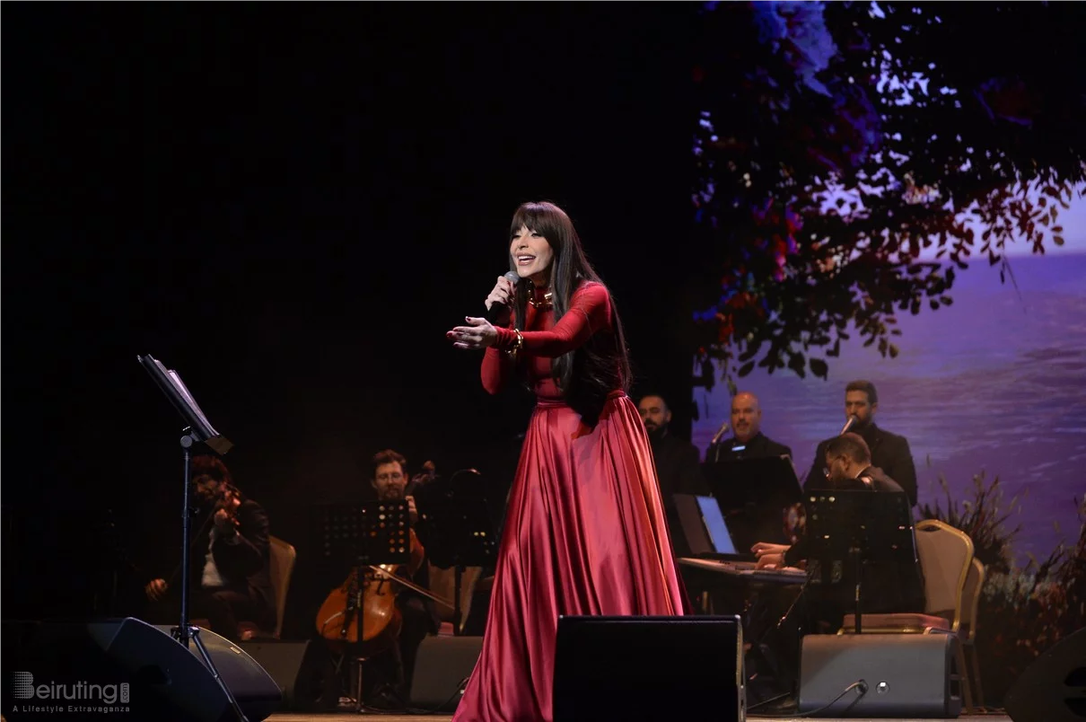 Abeer Nehme at Casino du Liban