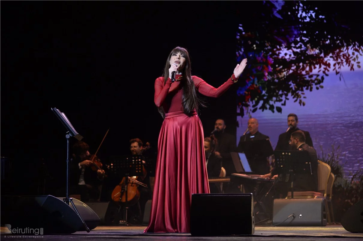 Abeer Nehme at Casino du Liban