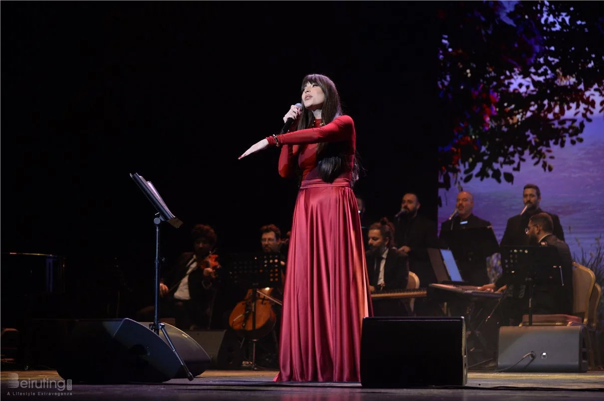 Abeer Nehme at Casino du Liban