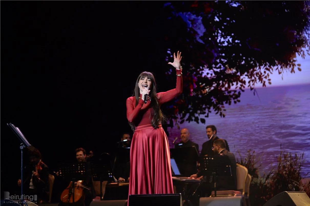 Abeer Nehme at Casino du Liban