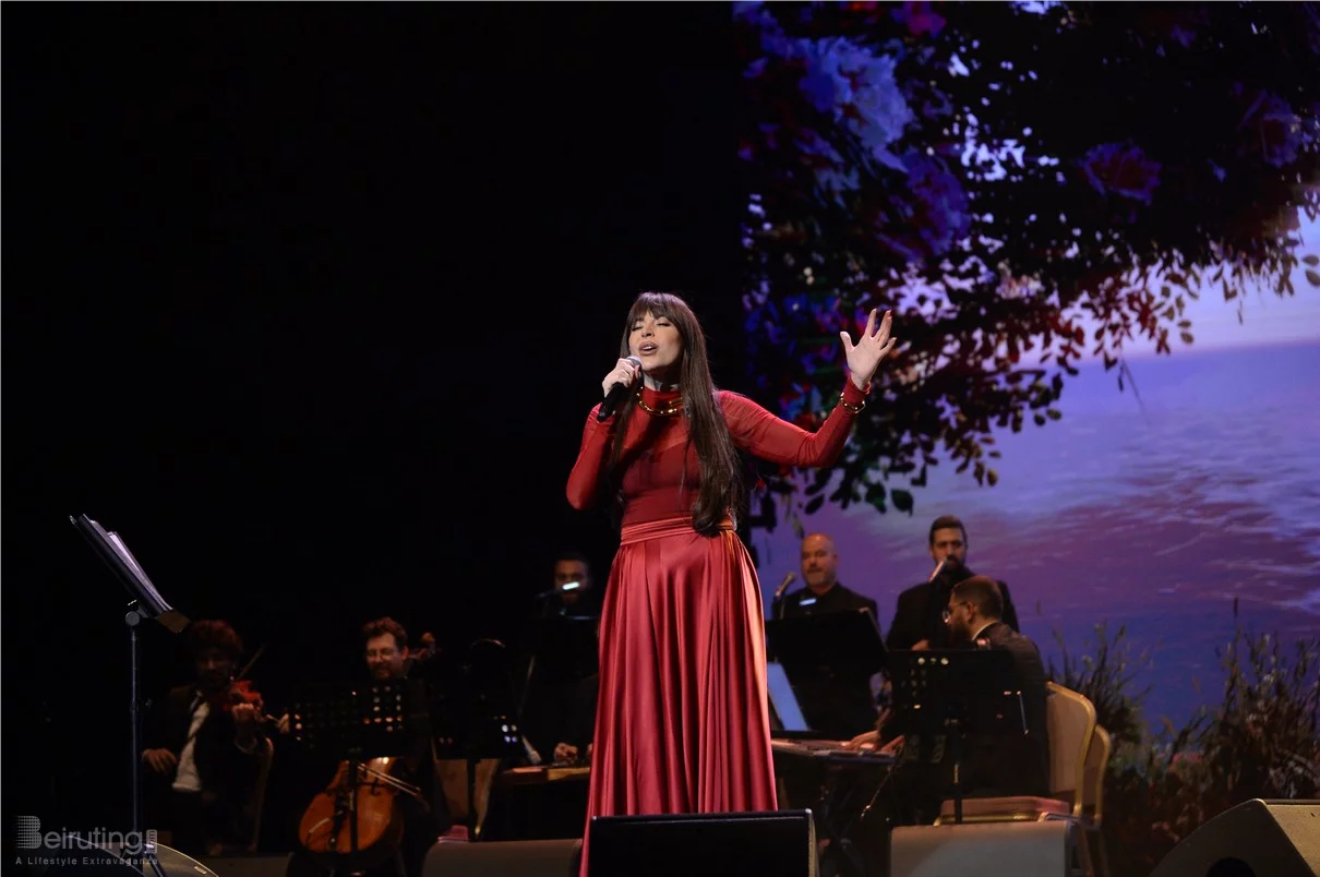 Abeer Nehme at Casino du Liban