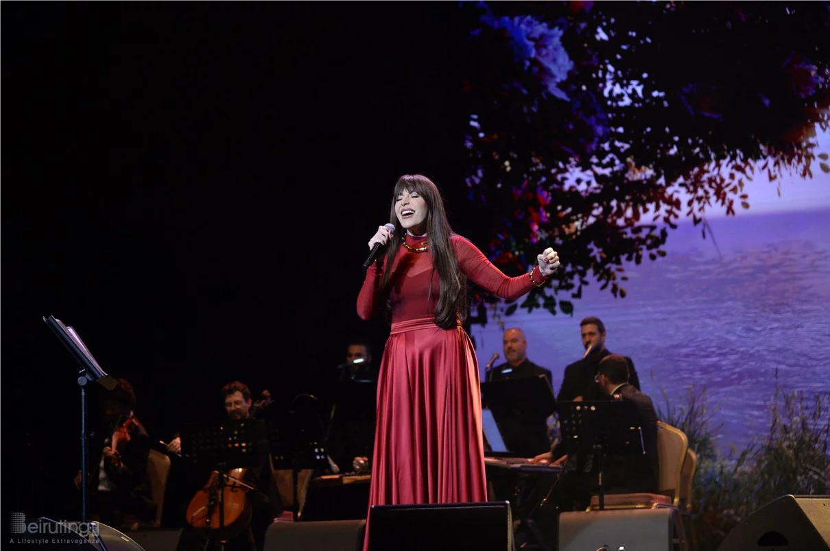 Abeer Nehme at Casino du Liban