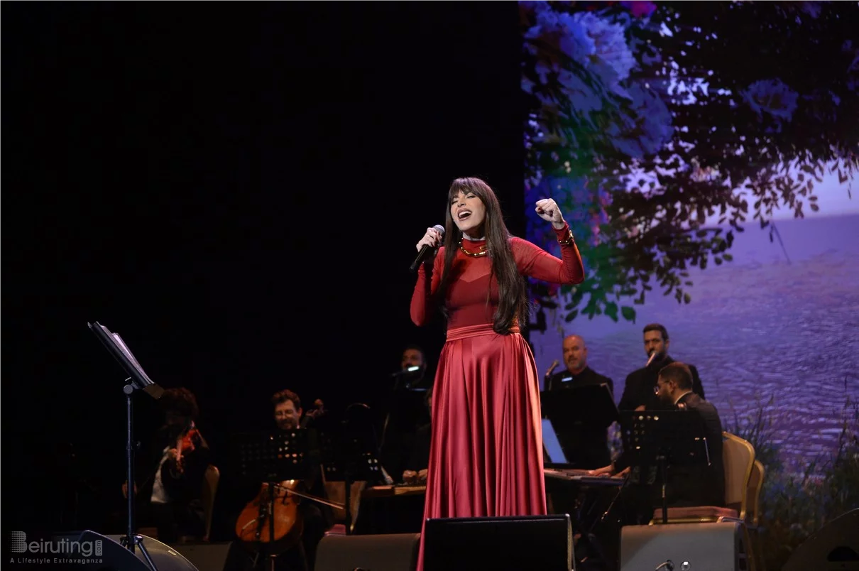 Abeer Nehme at Casino du Liban