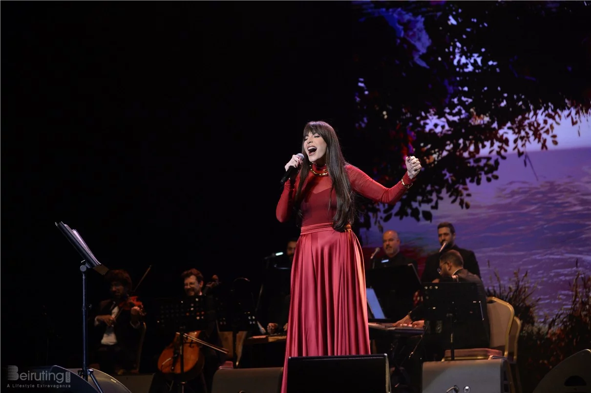 Abeer Nehme at Casino du Liban