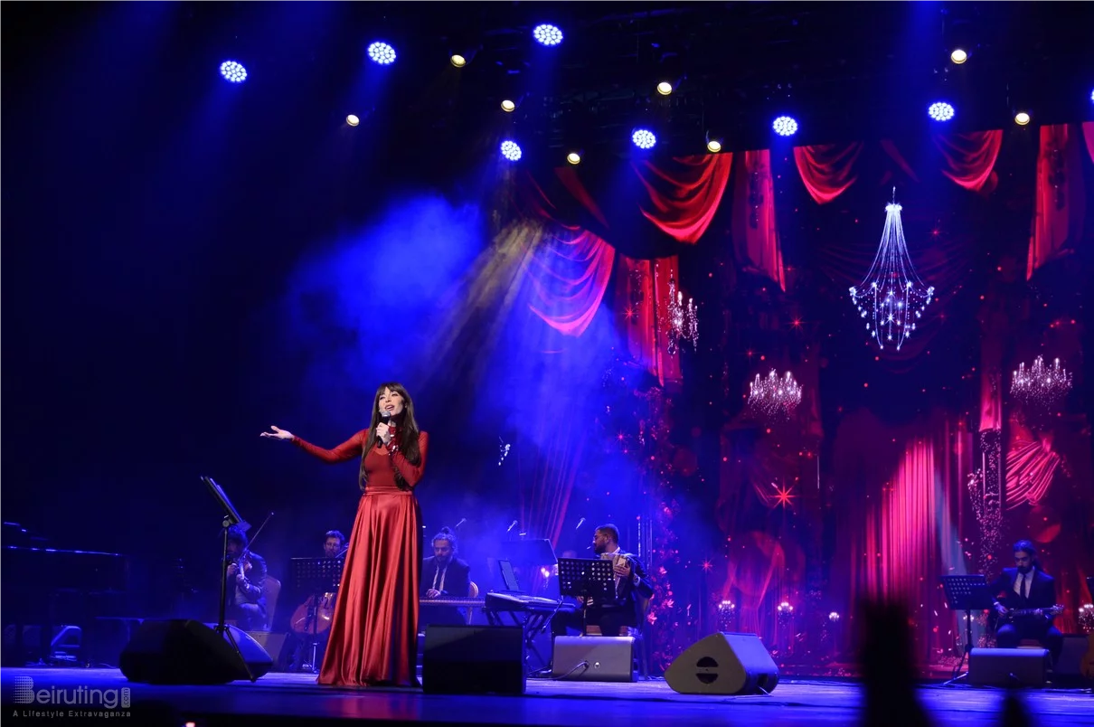 Abeer Nehme at Casino du Liban
