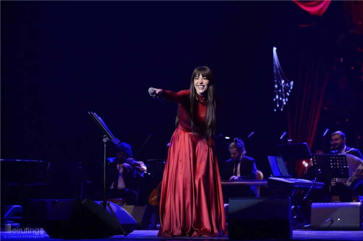Abeer Nehme at Casino du Liban