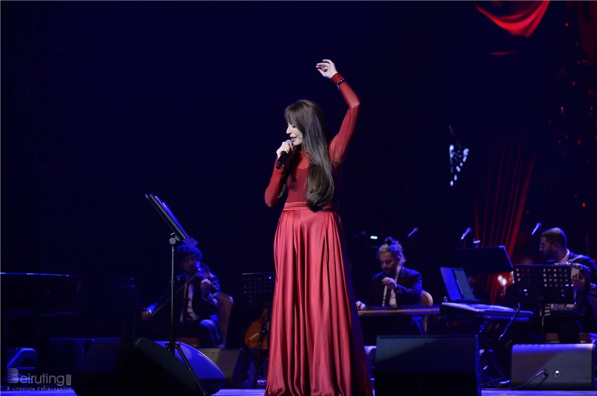 Abeer Nehme at Casino du Liban