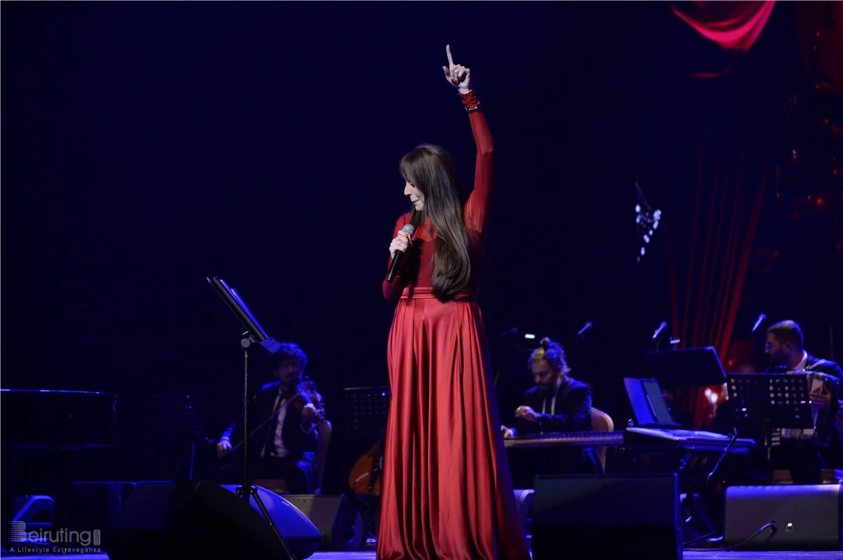 Abeer Nehme at Casino du Liban