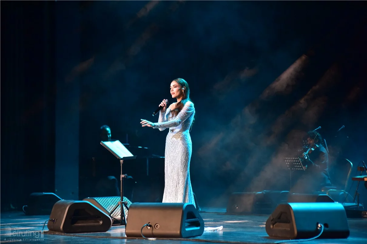 Abeer Nehme at Casino du Liban