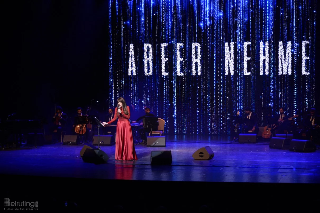 Abeer Nehme at Casino du Liban