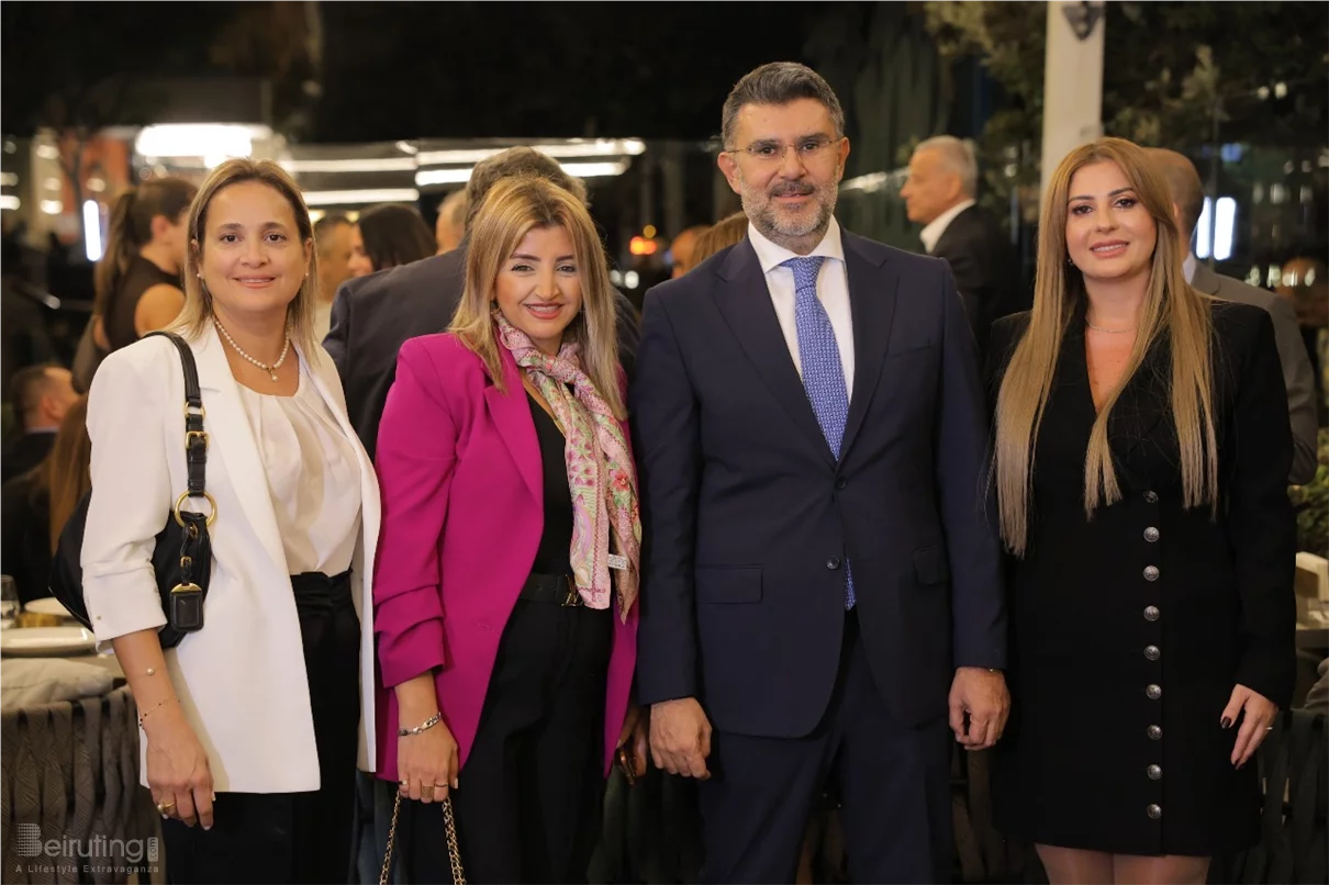A Packed Dinner at Thanna Restaurant in Support of Candidate Elie Bazerli for President of the Beirut Bar Association