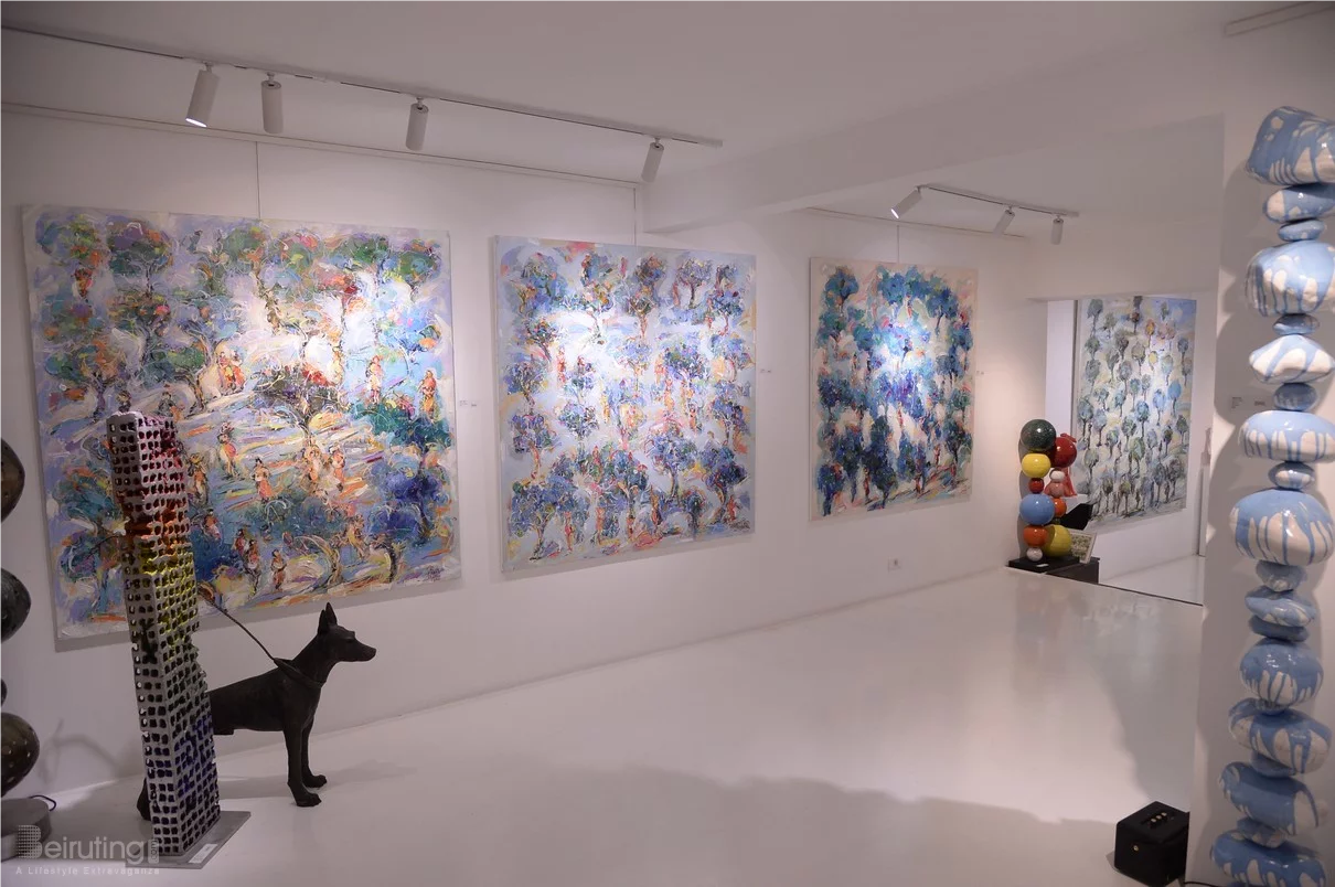 Apple Picking, A solo exhibition by Lebanese artist Yasser Khattar