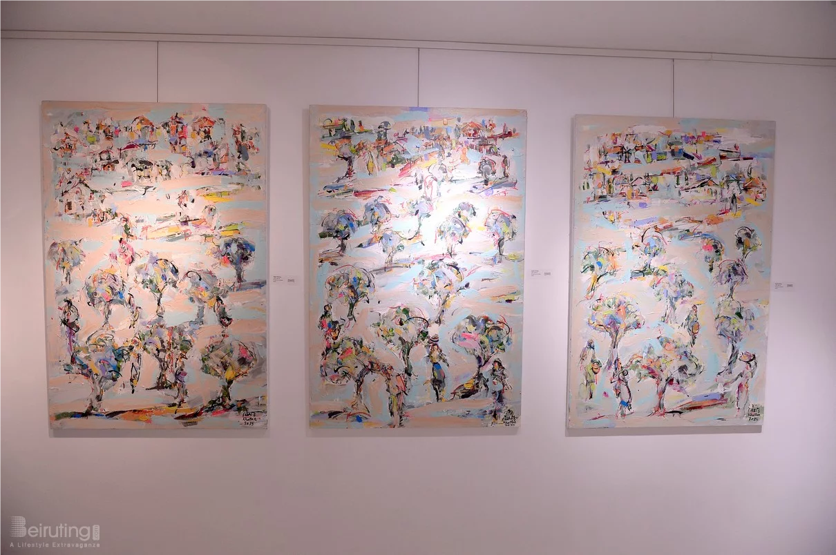 Apple Picking, A solo exhibition by Lebanese artist Yasser Khattar