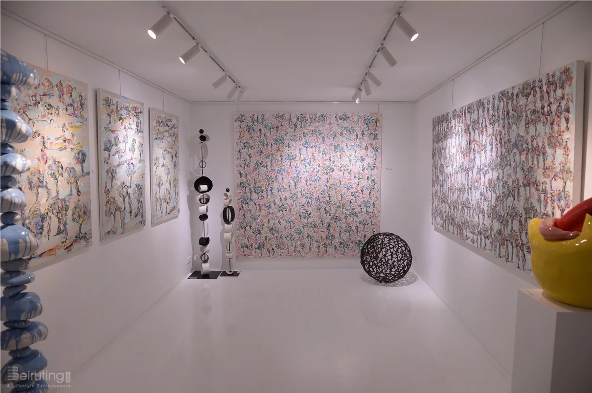 Apple Picking, A solo exhibition by Lebanese artist Yasser Khattar