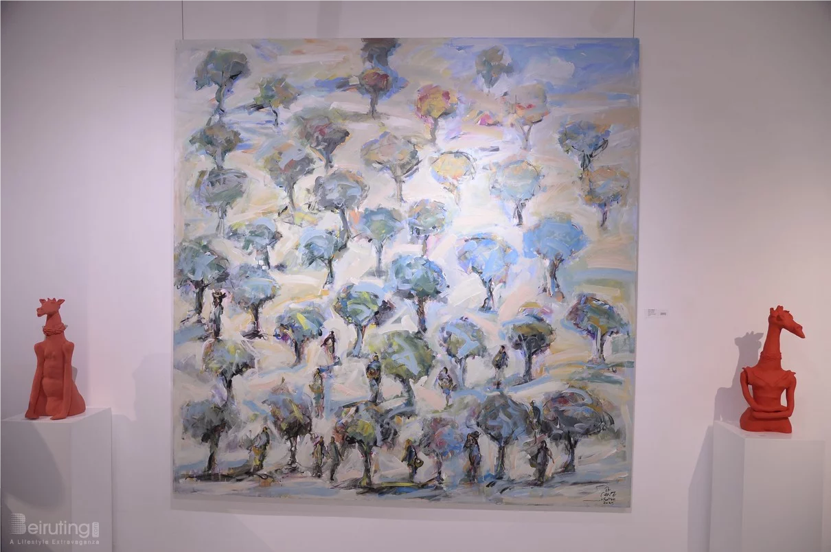 Apple Picking, A solo exhibition by Lebanese artist Yasser Khattar