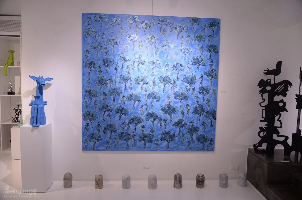 Apple Picking, A solo exhibition by Lebanese artist Yasser Khattar