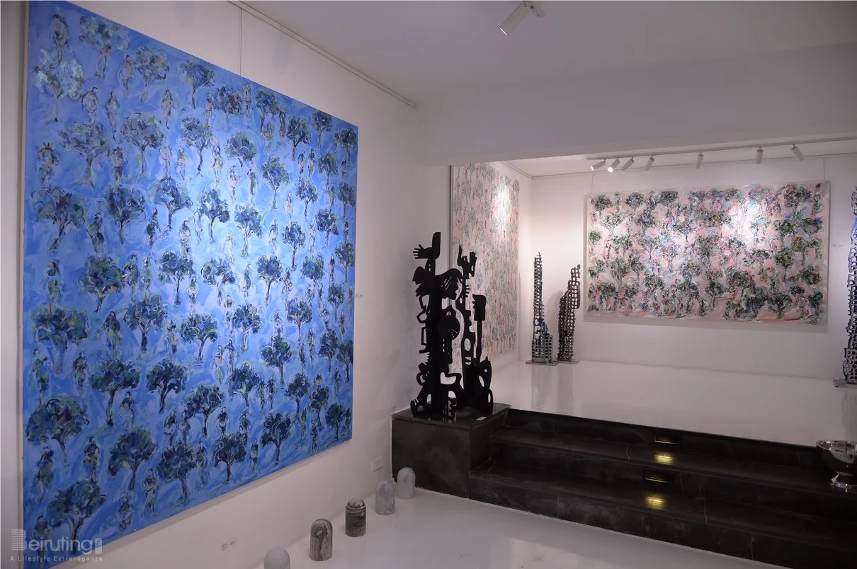 Apple Picking, A solo exhibition by Lebanese artist Yasser Khattar