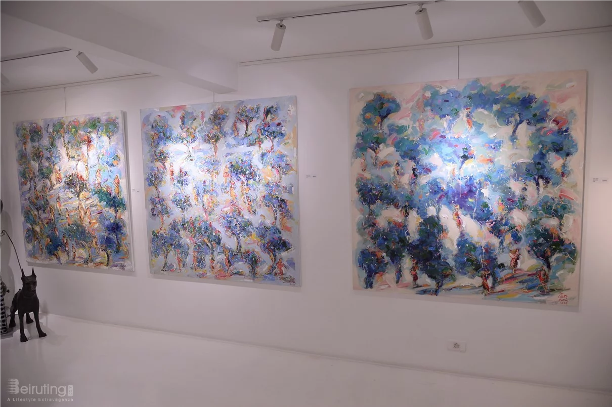 Apple Picking, A solo exhibition by Lebanese artist Yasser Khattar