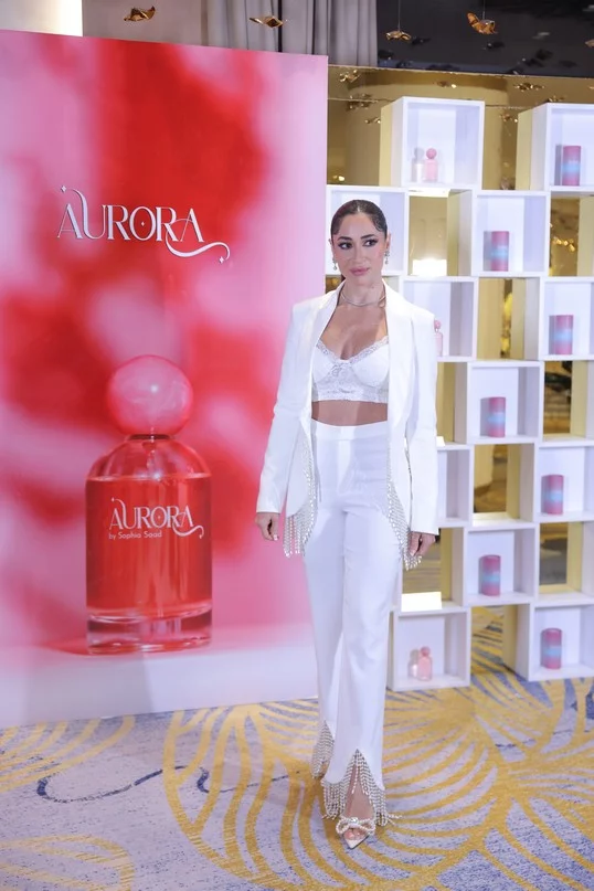 Sophia Saad celebrates the launch of AURORA