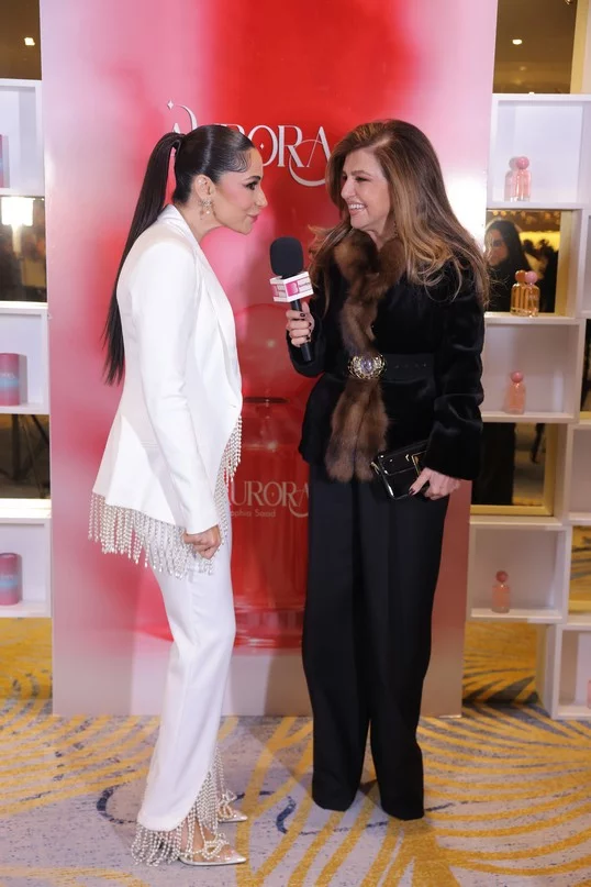Sophia Saad celebrates the launch of AURORA