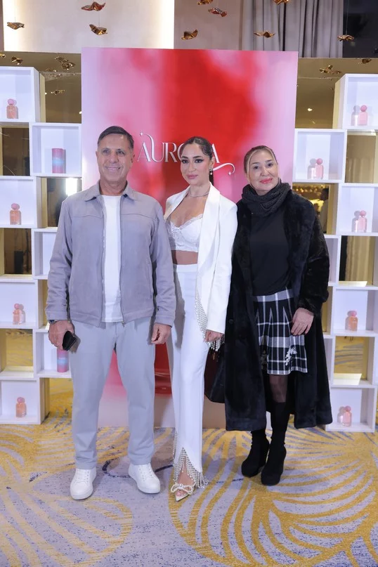 Sophia Saad celebrates the launch of AURORA