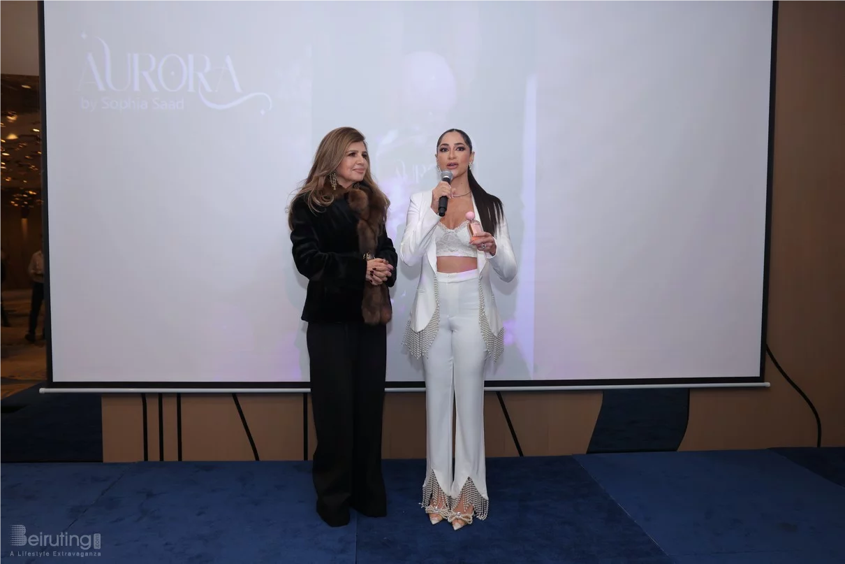 Sophia Saad celebrates the launch of AURORA
