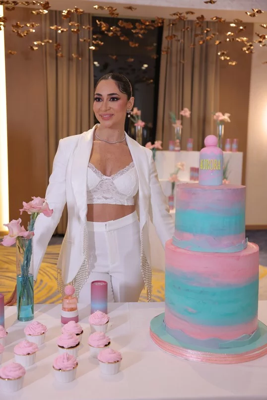 Sophia Saad celebrates the launch of AURORA