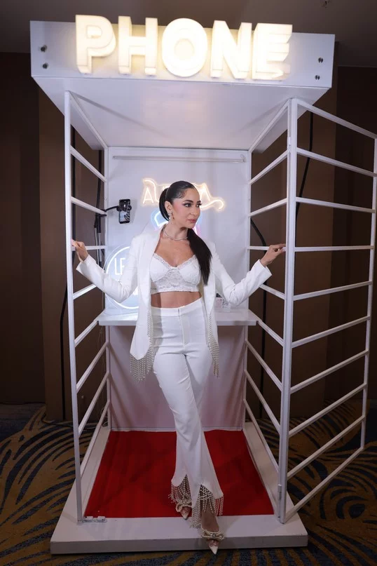 Sophia Saad celebrates the launch of AURORA