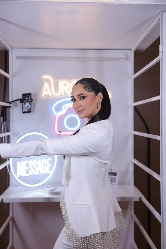 Sophia Saad celebrates the launch of AURORA