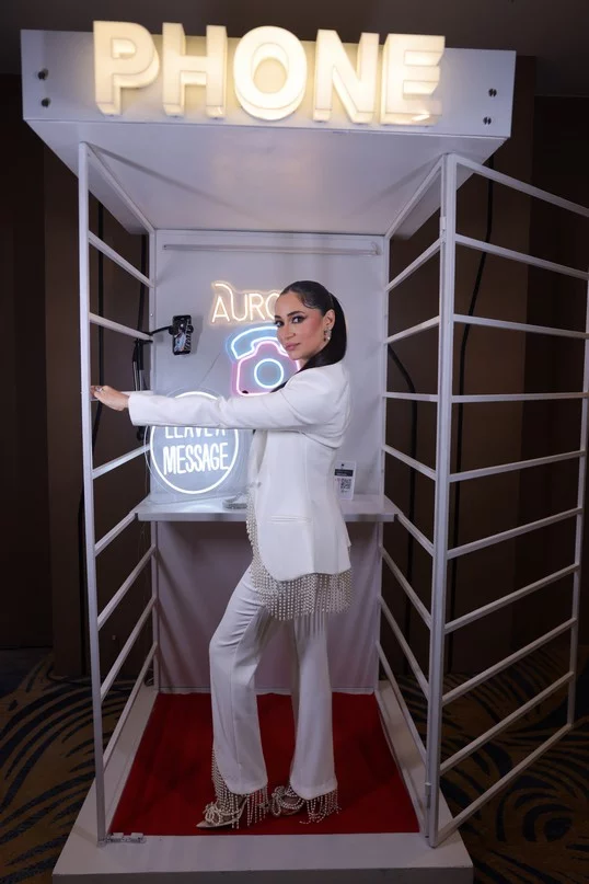 Sophia Saad celebrates the launch of AURORA