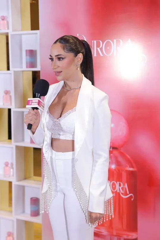 Sophia Saad celebrates the launch of AURORA