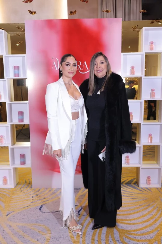 Sophia Saad celebrates the launch of AURORA