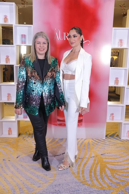 Sophia Saad celebrates the launch of AURORA