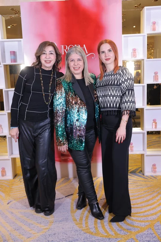 Sophia Saad celebrates the launch of AURORA