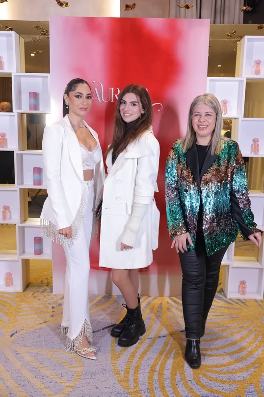 Sophia Saad celebrates the launch of AURORA