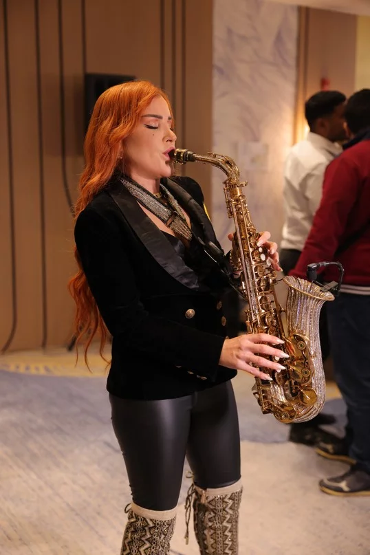 Sophia Saad celebrates the launch of AURORA