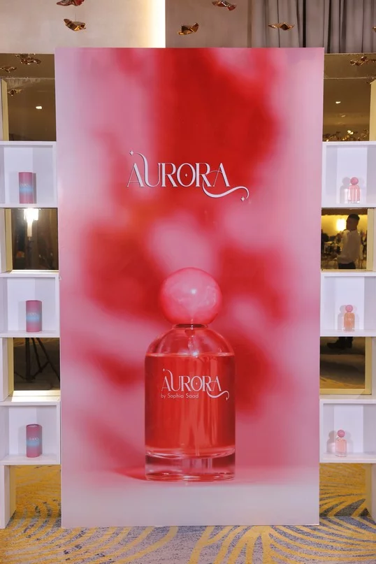 Sophia Saad celebrates the launch of AURORA