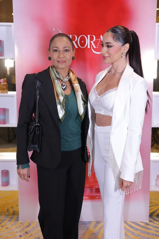 Sophia Saad celebrates the launch of AURORA