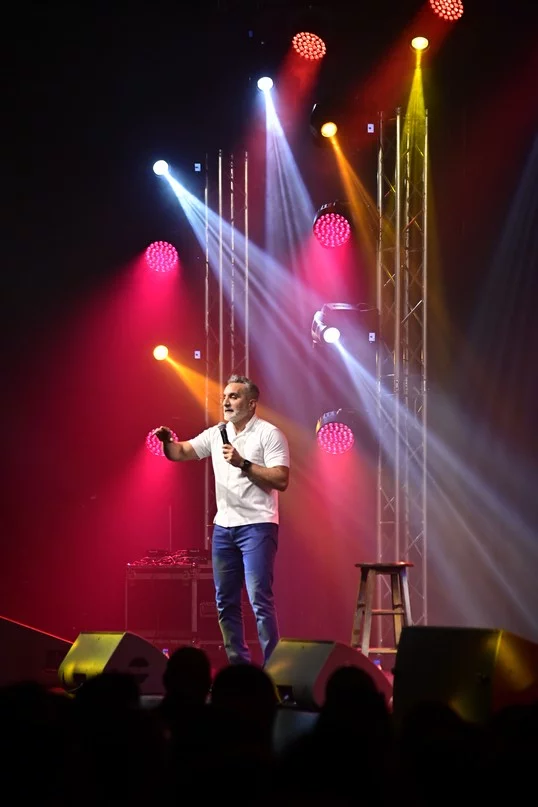Bassem Youssef at Beirut Hall