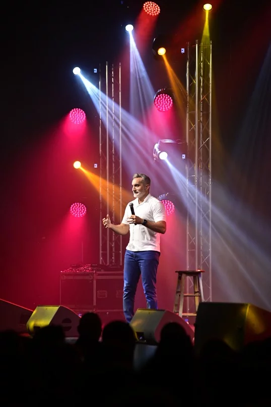 Bassem Youssef at Beirut Hall