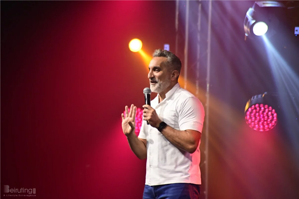Bassem Youssef at Beirut Hall