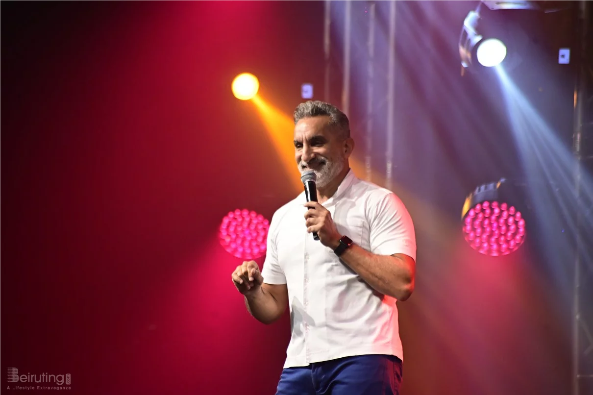 Bassem Youssef at Beirut Hall