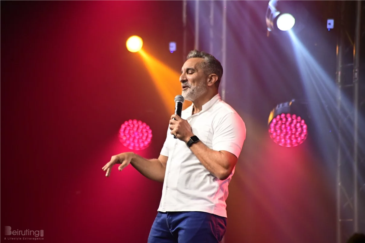 Bassem Youssef at Beirut Hall